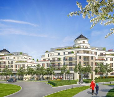 Location appartement 2 pièces, 44.21m², Bussy-Saint-Georges - Photo 1