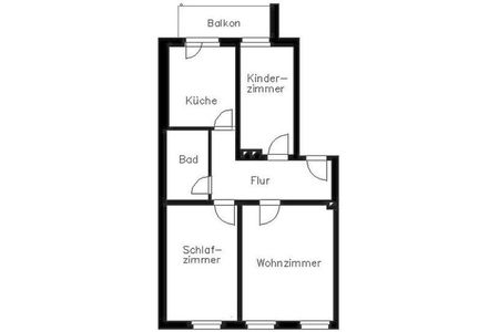 ++ Charmante Altbauwohnung mit Balkon und Stellplatz ++ - Foto 4