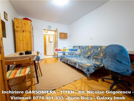 Inchiriere Garsoniera TITAN (Bd NicolaeGrigorescu) DIHAM - Photo 3