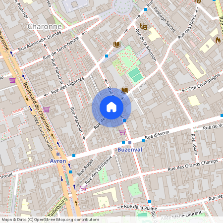 20 Rue des Haies, 75020 Paris, France