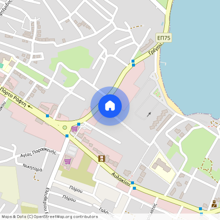 Βουρλέζας, 3 190 23 Μαρκόπουλο Μεσογαίας, Πόρτο Ράφτη (Μαρκόπουλο)