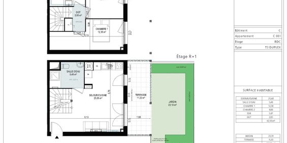 Location Appartement 3 pièces 62m² MONTEUX 84170 - Photo 3