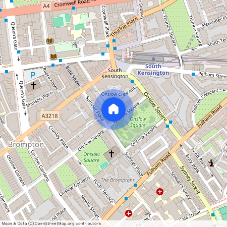 Onslow Square, South Kensington, London