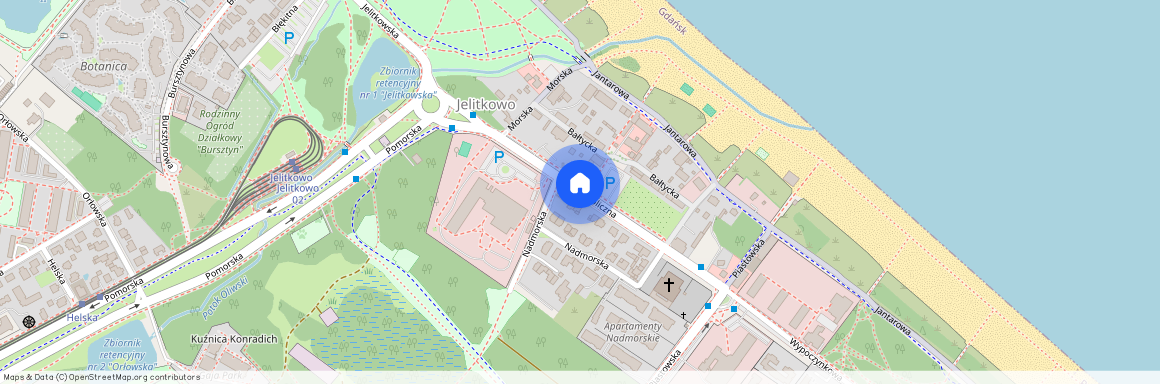 ul. Kapliczna, Jelitkowo, Gdańsk, pomorskie