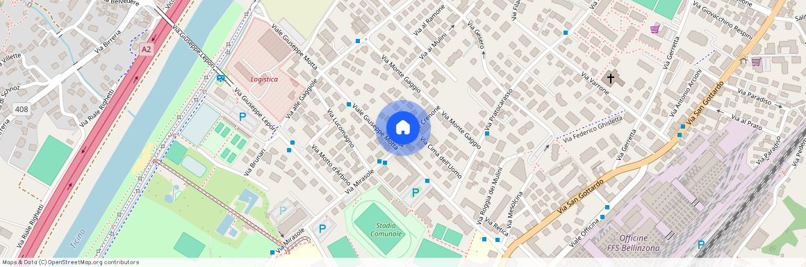 Via Monte Crenone 1, 6500 Bellinzona