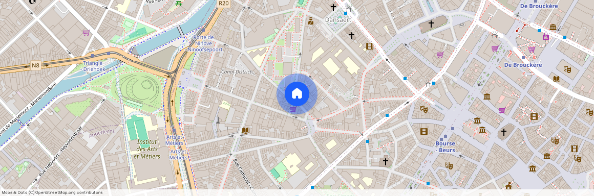 Rue du Rempart des Moines, 12, 114, 1000, Bruxelles