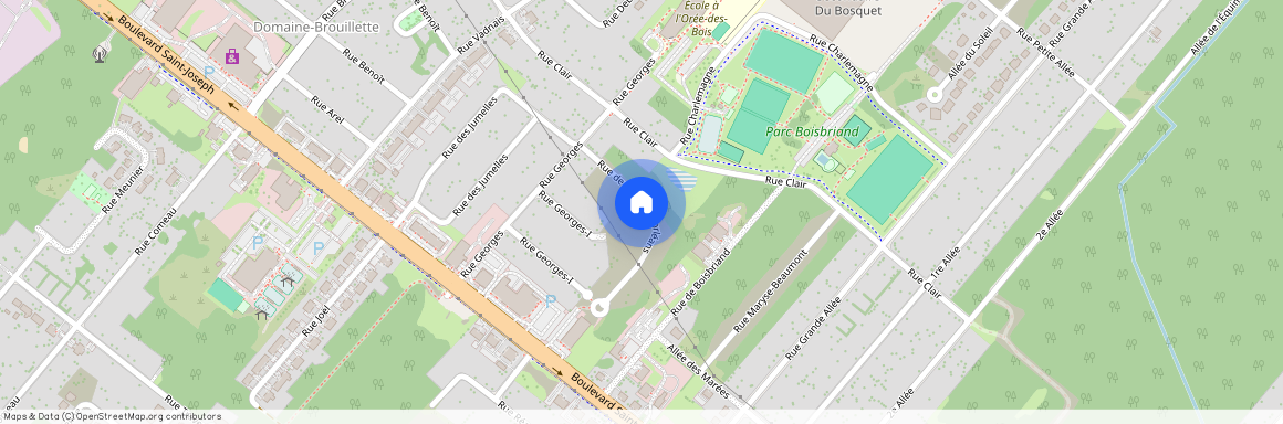 Rue de la Foret-D’Orleans, Drummondville, Drummondville, Centre-du-Québec, J2A 1B5