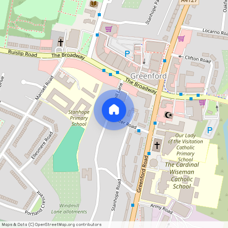 Windmill Lane, Greenford, Ealing, UB6