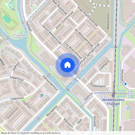 Triangel, 2742 MG, Parklaan, Waddinxveen