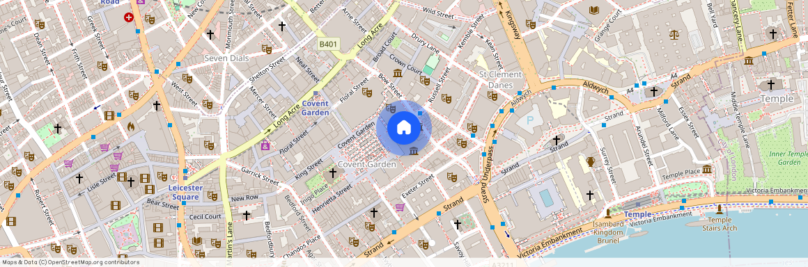 Russell Street, Covent Garden WC2