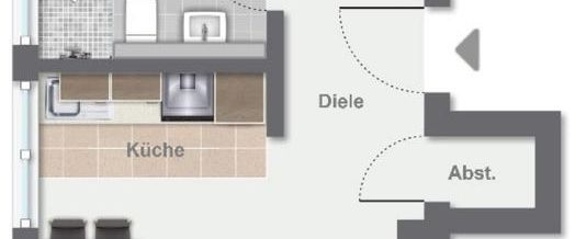 Einzug 15.11 2 Zimmer Wohnung Leverkusen Rheindorf Garten - Foto 1