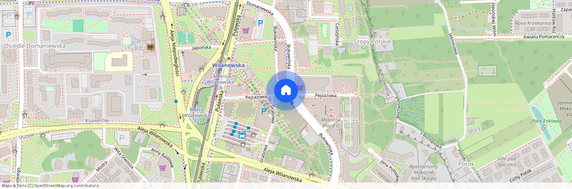 Warszawa, Mokotów, Ksawerów, Pejzażowa