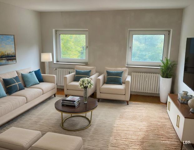 Interessante 3-Zimmer-Wohnung mit Garten in Duisburg Beeckerwerth - Photo 1