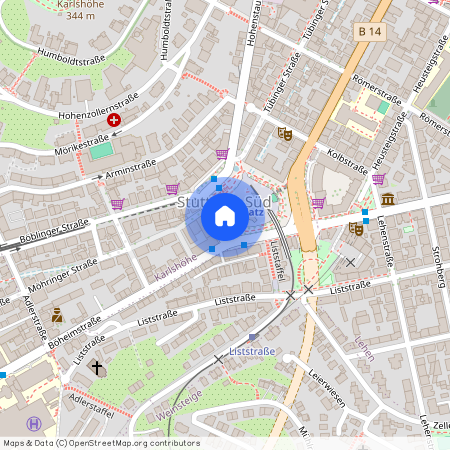 70178 Stuttgart - Stuttgart-Süd