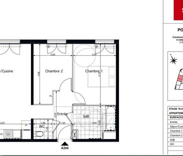 location Appartement T3 DE 59.02m² À PONTOISE - Photo 4