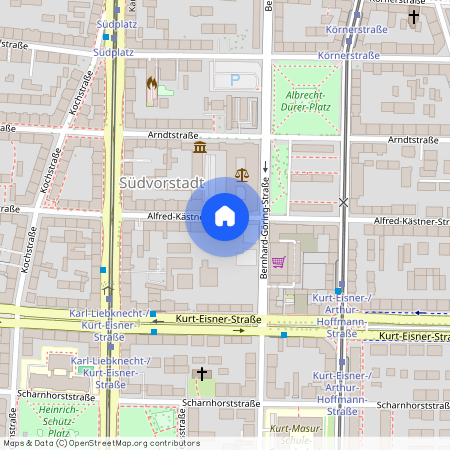 Alfred-Kästner Strasse 56, 04275 Leipzig - Leipzig, Südvorstadt