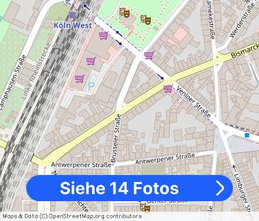 Stilvoll möbliertes Apartment im Herzen von Köln - Foto 1