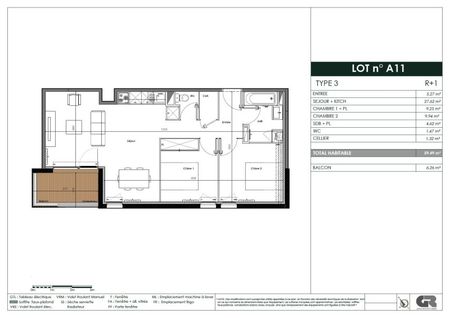 Location Appartement 3 pièces 59m² AUSSONNE 31840 - Photo 4