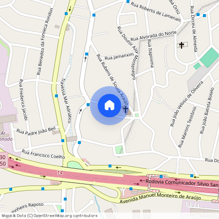 Rua José Barreto dos Santos, Vila Mangalot, Vila Mangalot, São Paulo