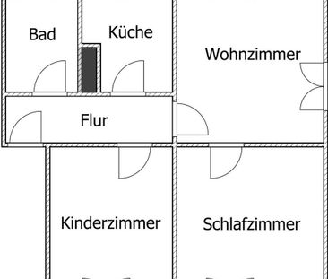 **Einziehen und wohlfühlen! +Laminat +weiße Wände +modernes Tagesli... - Photo 1