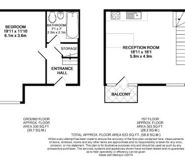 1 bedroom terraced house to rent - Photo 3