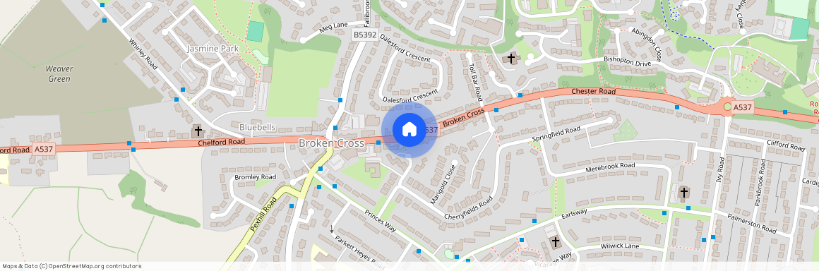 Broken Cross, Macclesfield, SK11