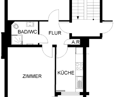 2-Zimmer Wohnung in Haspe-Spielbrink - Photo 2