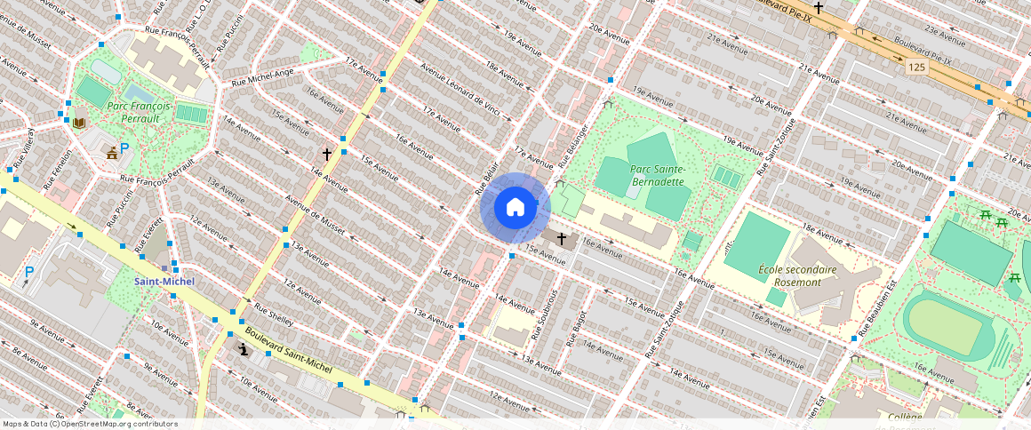 ** Rue Bélanger, Villeray-Saint-Michel-Parc-Extension, Villeray-Saint-Michel-Parc-Extension, Ile de Montréal, H1X 1B3