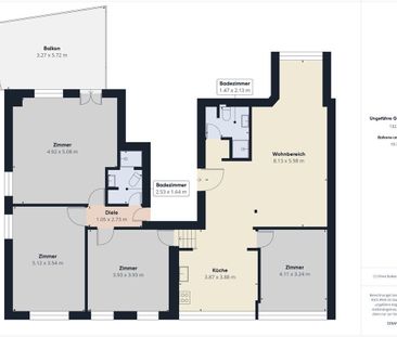 Helle und grosszügige 5.5-Zimmer-Wohnung am Löwenkreisel mit Balkon... - Foto 6