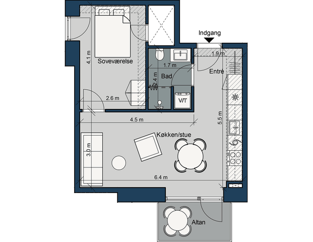 Østre Havnepark 27, 5. lejl. 3 - Photo 1