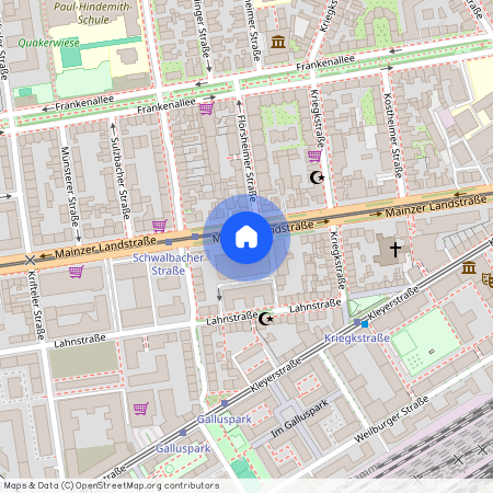 Mainzer Landstraße 323, 60326 Frankfurt am Main - Gallusviertel