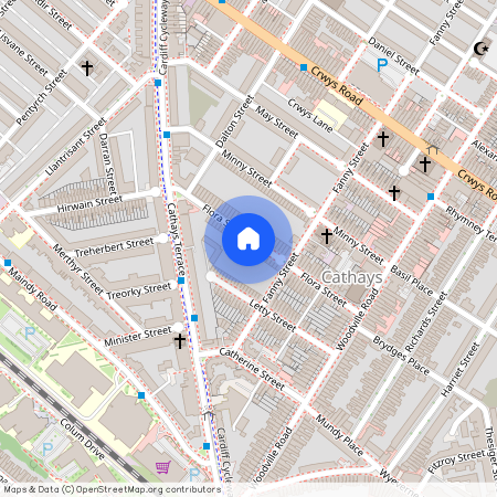Flora Street, CF24 4EQ, Cathays