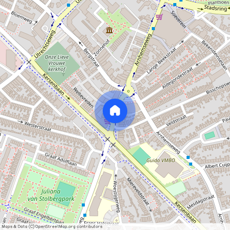 Vermeerkwartier-West, 3817 KA, Leusderweg, Amersfoort
