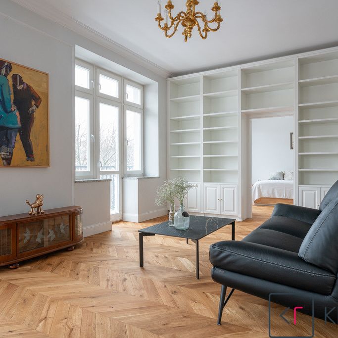 Stylowy apartament w kamienicy, 3 pokoje, Powiśle - Warszawa - Zdjęcie 1