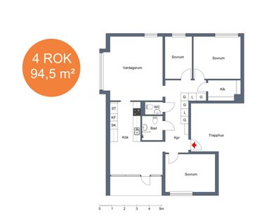 Domaregatan 6 B - Foto 5