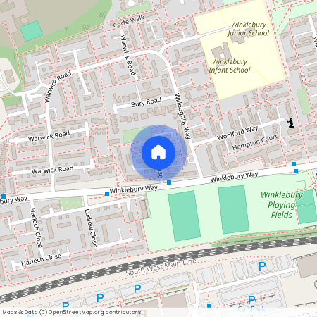 Dover Close, Basingstoke, Hampshire, RG23