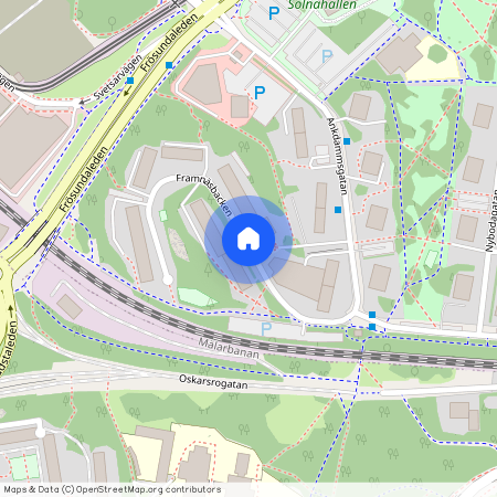 Framnäsbacken, Solna