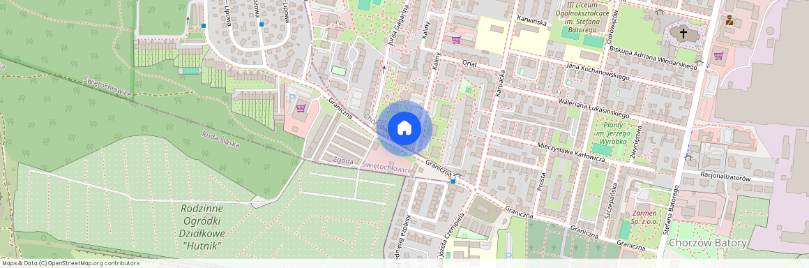 ul. Kaliny, Chorzów Batory, Chorzów, śląskie