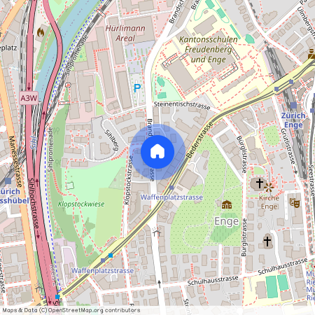 Brandschenkestrasse 171, 8002 Zürich