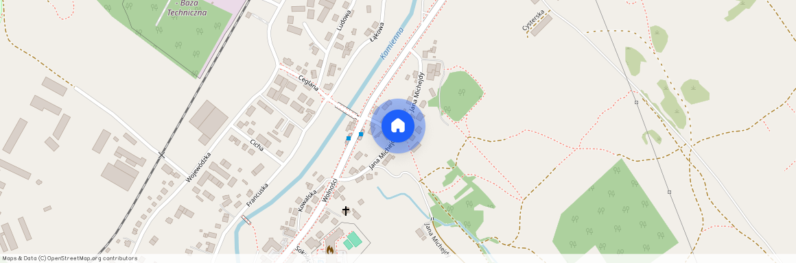 ul. Jana Michejdy, Cieplice Śląskie-Zdrój, Jelenia Góra, dolnośląskie