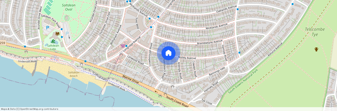 Nutley Avenue, Saltdean, BRIGHTON, East Sussex, BN2