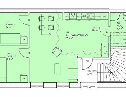 Lägenhet 9 - Photo 1