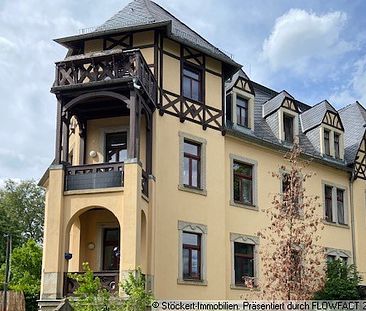 Schöne 3-Zimmer-Wohnung in Altbau-Villa in Trachau - Foto 2