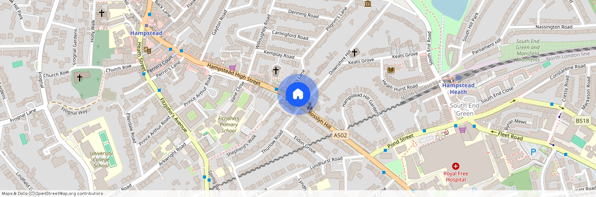 Rosslyn Hill, London, NW3