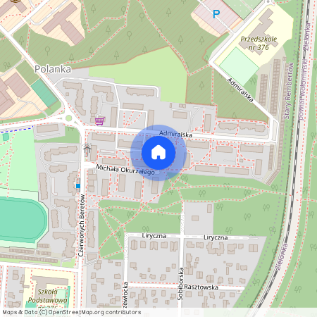 Warszawa, Rembertów, Okurzałego