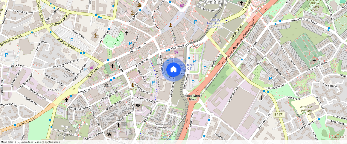 The Minories, Dudley, DY2