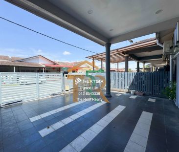 Partially Furnished Single Storey Terrace Taman Sri Treh For Rent - Foto 2