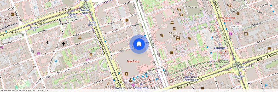 ul. Złota, Śródmieście Północne, Śródmieście, Warszawa, mazowieckie