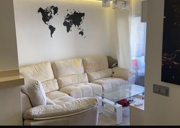 MAGNIFICENT APARTMENT FOR RENT ON THE 1ST LINE OF THE BEACH IN AL CARIHUELA (TORREMOLINOS)