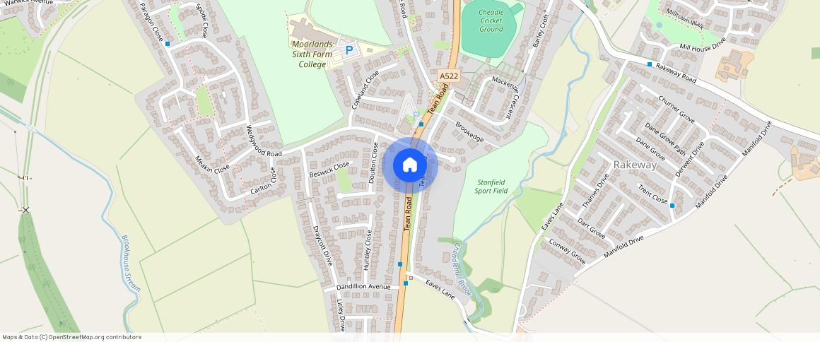 Tean Road, Cheadle, Stoke-On-Trent, ST10